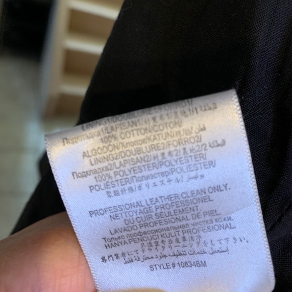 BCBG MAXAZRIA Leather jacket - Picture 9 of 9